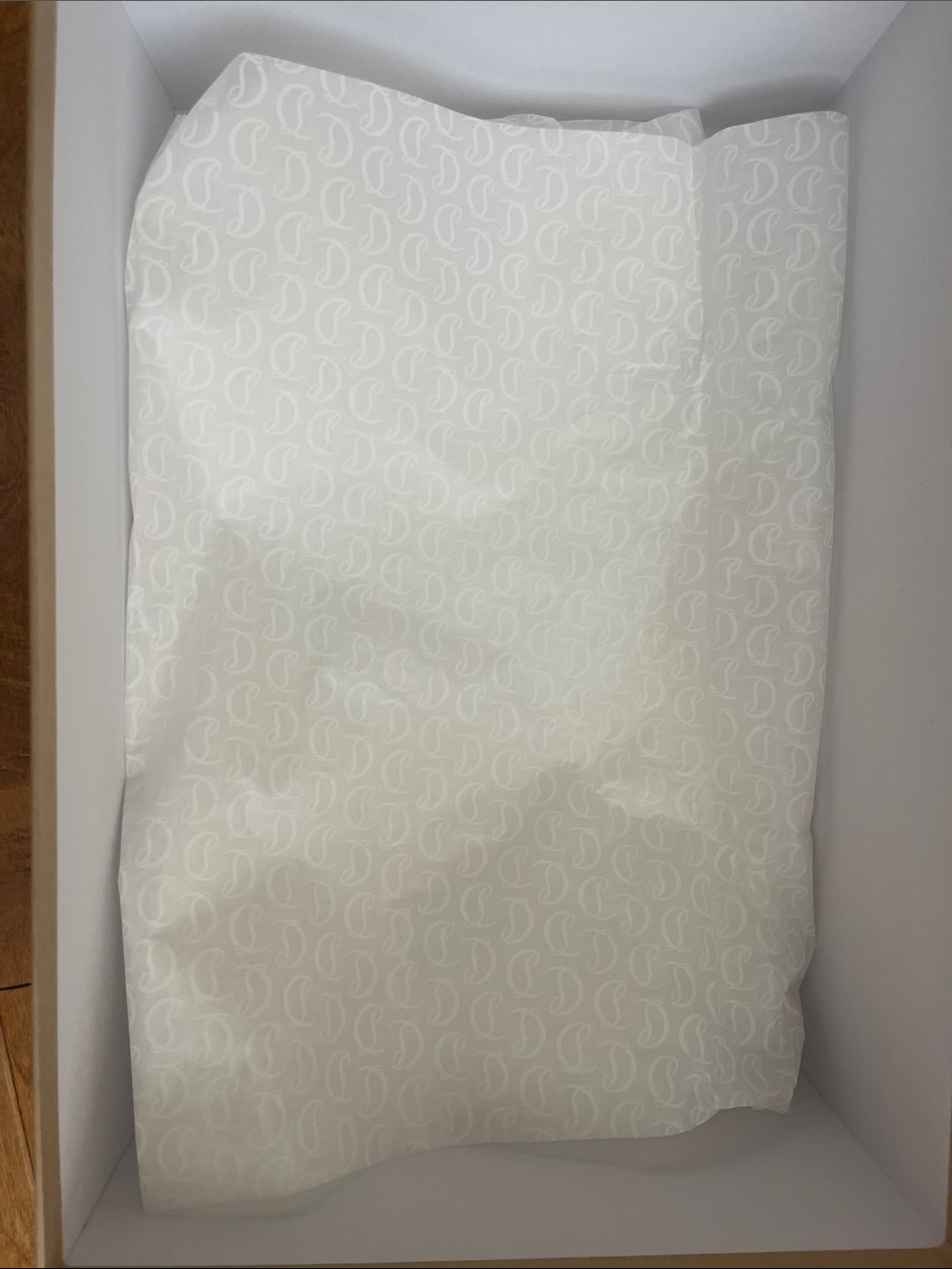 Christian Louboutin Brown Box with White Logo - Picture 6 of 9